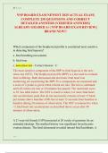 NNP BOARD EXAM NEWEST 2025 ACTUAL EXAM&vert;  COMPLETE 250 QUESTIONS AND CORRECT  DETAILED ANSWERS &lpar;VERIFIED ANSWERS&rpar;  ALREADY GRADED A&plus;&vert; NNP BOARD EXAM REVIEW&vert;&vert;  BRAND NEW&excl;&excl; 