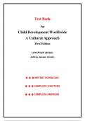 Test Bank for Child Development Worldwide: A Cultural Approach 1st Edition (Lene Jensen, 2017), All Chapters Included 