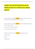 Canfitpro exam with 200 questions and correct detailed answers from a verified source &vert;&vert;already graded A&plus;