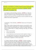 BNSF CONDUCTOR Final Exam Questions and Correct Answers Latest Update 2025 Already Graded A&plus;