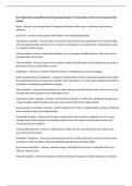 Physical Anthropology Bundled Questions and Answers 100&percnt; Pass