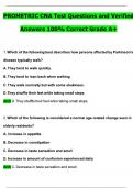 2025 CNA Prometric  Test Actual Qs & Ans to Pass the Exam&comma; 100&percnt; Verified - PDF