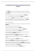 ICC Reinforced Concrete Exam Questions with Correct answers