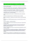 ICD-10 Exam Graded A&plus; Verified 2025