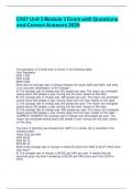 C957 &comma;Unit &comma;3 &comma;Module &comma;3 &comma;Exam &comma;with &comma;Questions &comma;and &comma;Correct &comma;Answers &comma;2025&period;