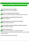 Rasmussen College MDC 3 Exam 2  Study Guide Questions and Answers &lpar;Latest 2025 &sol; 2026&rpar; &lpar;Verified Answers&rpar;