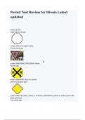 Permit Test Review for Illinois Latest updated