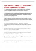 EXSC 508 Exam 1 Chapters 1-6 Questions and answers Updated 2025&sol;26 Newest