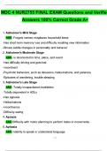2025 MDC 4 NUR2755 FINAL EXAM Actual Exam Qs & Ans to Pass the Exam&comma; 100&percnt; Verified - PDF Rasmussen