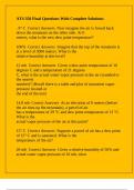ATS 350 Final Questions With Complete Solutions