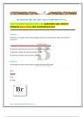 TEAS 7 SCIENCE PRACTICE TEST 1 &2 QUESTIONS AND VERIFIED ANSWERS &lpar;2025-2026&rpar; 100&percnt; GUARANTEED PASS