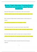 Breeze Airways Bundled Exams Questions and Answers Latest Versions &lpar;2025&sol;2026&rpar; &lpar;Complete and Accurate&rpar;