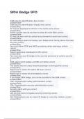 SIDA Badge SFO EXAM WITH 100&percnt; CORRECT ANSWERS 2025