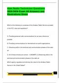 Ham Radio Technician Questions  2025&sol;2026 Exam All Answers and  Illustrations Given