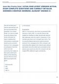Jason Dion Practice Exam 1 ACTUAL EXAM LATEST VERSION ACTUAL  EXAM COMPLETE QUESTIONS AND CORRECT DETAILED  ANSWERS &lpar;VERIFIED ANSWERS&rpar; &vert;ALREADY GRADED A&plus; 