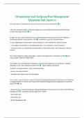 Ornamental And Turfgrass Pest Management Questions And Answers