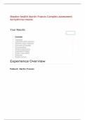 Shadow health Martin Francis Complex assessment Arrhythmia results&vert;2025 Update with complete solution&period;