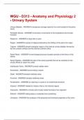 WGU - D313 Bundled Unit Exams&vert;2025 Update with complete solutions