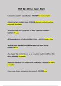 ITCS 1213 Final Exam