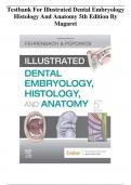 Test Bank For Illustrated Dental Embryology Histology and Anatomy 5th Edition By Margaret J&period; Fehrenbach &vert; All Chapters &vert; Latest 2025