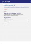 SOLUTION MANUAL FOR  Employment Law for Human Resource Practice&comma; 7th Edition by David J&period; Walsh All Chapter 1-17
