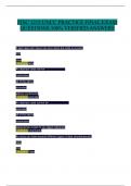 ITSC 1213 UNCC Java Programming Practice Final Exam &ndash; 100&percnt; Verified Questions & Answers