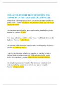  TEXAS CDL PERMIT TEST QUESTIONS AND ANSWERS LATEST 2025-2026 EXAM UPDATE