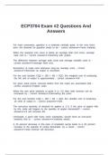ECP3704 Exam &num;2 Questions And Answers