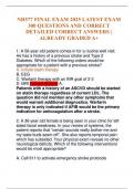 NR577 FINAL EXAM 2025 LATEST EXAM 300 QUESTIONS AND CORRECT DETAILED CORRECT ANSWERS &vert; ALREADY GRADED A&plus;
