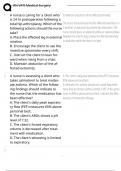 RN VATI MEDICAL SURGERY EXAM WITH CORRECT ACTUAL QUESTIONS AND CORRECTLY WELL DEFINED ANSWERS LATEST 2024 &ndash; 2025 ALREADY GRADED A&plus;