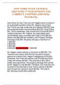 NEW YORK STATE GENERAL ADJUSTER 17-70 QUESTIONS AND CORRECT ANSWERS &lpar;2025&sol;2026&rpar; TESTBANK