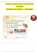 Test Bank For Illustrated Anatomy of the Head and Neck 6th Edition by Fehrenbach All Chapters 1 &ndash; 12 Complete