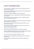 Level 1 sommelier exam Questions and Answers&vert;2025 Update&vert;100&percnt; Correct