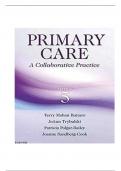TEST BANK FOR BUTTARO PRIMARY CARE A COLLABORATIVE PRACTICE 5TH EDITION QUESTIONS AND ANSWERS GRADED A&plus; NEWEST VERSION&period;
