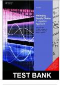 managing supply chains a logistics approach international edition 9th edition by coyle test bank