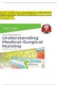 FULL Test Bank for Davis Advantage for Understanding Medical-Surgical Nursing&comma; 7th Edition CHAPTER 1-57 by Linda S&period; Williams &lpar;ORIGINAL PDF&rpar;
