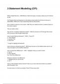 3 Statement Modeling &lpar;CFI&rpar; QUESTIONS AND CORRECT DETAILED ANSWERS 2025&sol;2026 &lpar;VERIFIED ANSWERS&rpar; &vert;ALREADY GRADED A&plus;&vert;&vert;BRAND NEW&excl;&excl;