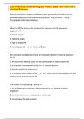 Life Insurance Underwriting and Policy Issue Test with 100&percnt; Verified Answers