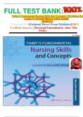   FULL TEST BANK For Timby's Fundamental Nursing Skills And Concepts 13th  Edition By Loretta A&period; Donnelly-Moreno Latest Update Graded A&plus;