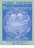 FUNDAMENTALS OF BIOCHEMISTRY LIFE AT THE MOLECULAR LEVEL Fourth Edition