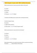 CNA Chapter 4 exam with 100&percnt; Verified Answers