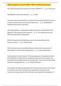 CNA Chapter 5 Exam With 100&percnt; Verified Answers