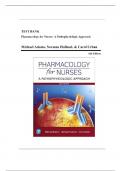 TEST BANK FOR PHARMACOLOGY FOR NURSES&colon; A PATHOPHYSIOLOGIC APPROACH SIXTH EDITION BY MICHAEL ADAMS ALL CHAPTERS COVERED QUESTIONS AND ANSWERS GRADED A&plus; NEWEST VERSION 2025&period;