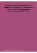  Fundamentals of Thermodynamics Systems&comma; Surroundings&comma; Extensive and Intensive Properties Chemical Thermodynamics JEE Guide &vert; State Functions&comma; Heat&comma; Work & Energy &vert; 2026&sol;2027 Exam Preparation PDF