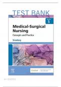 Medical-Surgical Nursing Concepts and Practice 5th Edition Stromberg TEST BANK With All Chapters 1-49 