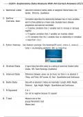 D207- Exploratory Data Analysis With All Correct Answers 2025