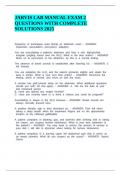 JARVIS LAB MANUAL EXAM 2 QUESTIONS WITH COMPLETE SOLUTIONS 2025&period;