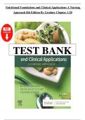 Nutritional Foundations and Clinical Applications A Nursing Approach 8th Edition By Michele Grodner Chapter 1-20