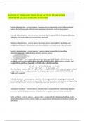 WGU D322 INTRODUCTION TO IT ACTUAL EXAM WITH COMPLETE Q&A ACCURATELY SOLVED