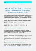 HESI RN 2024 EXIT EXAM Questions with  Detailed Verified Answers &lpar;100&percnt; Correct  Answers&rpar; &sol;Already Graded A&plus; When preparing to administer a prescribed medication to a homeless client at a  community psychiatric clinic&period; The client tells the nurse that the u